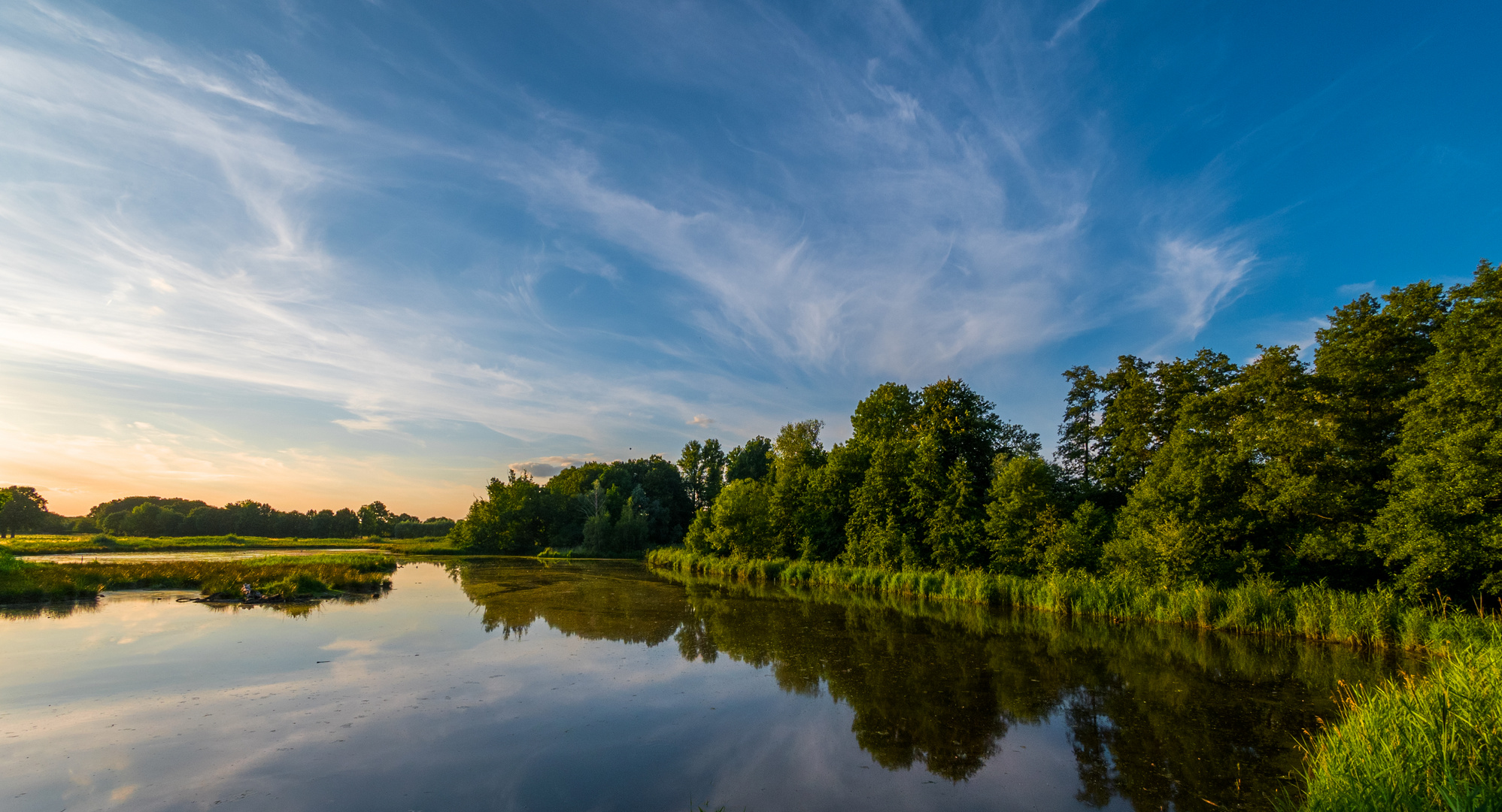 Abendstimmung am See