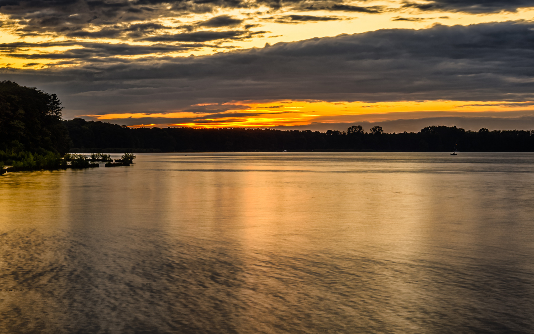 Abendstimmung am See