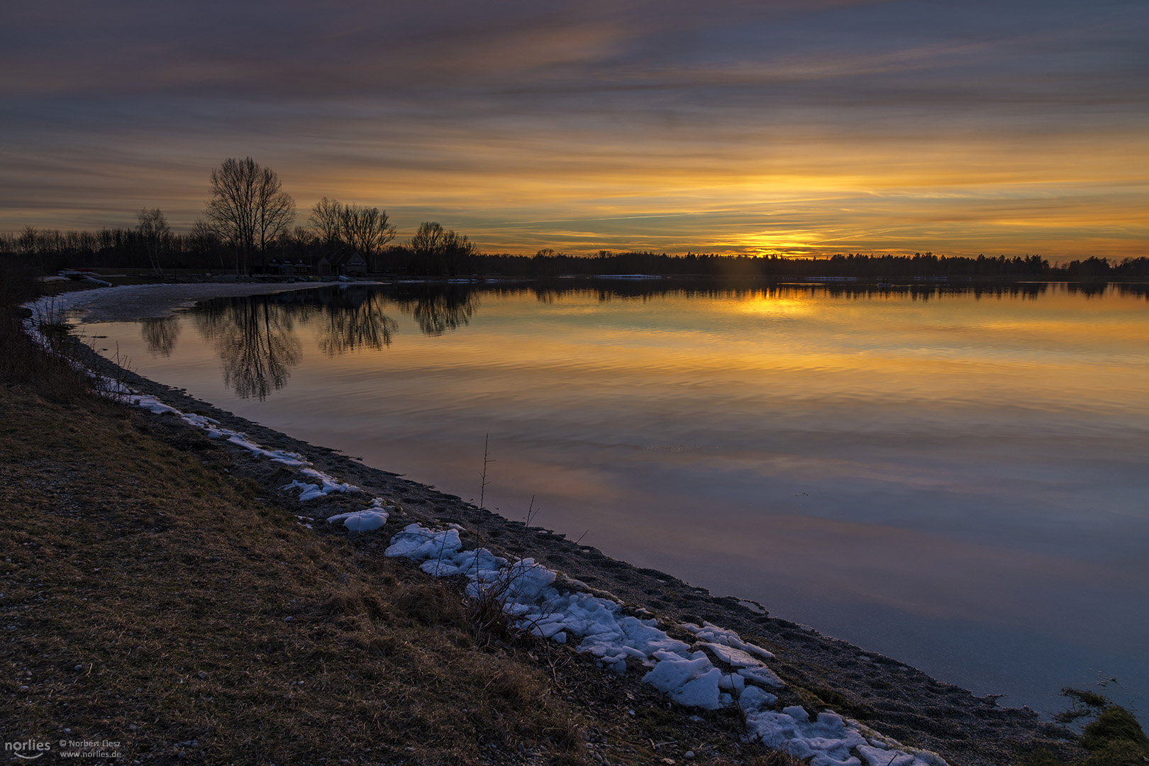 Abendstimmung am See