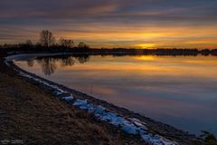 Abendstimmung am See