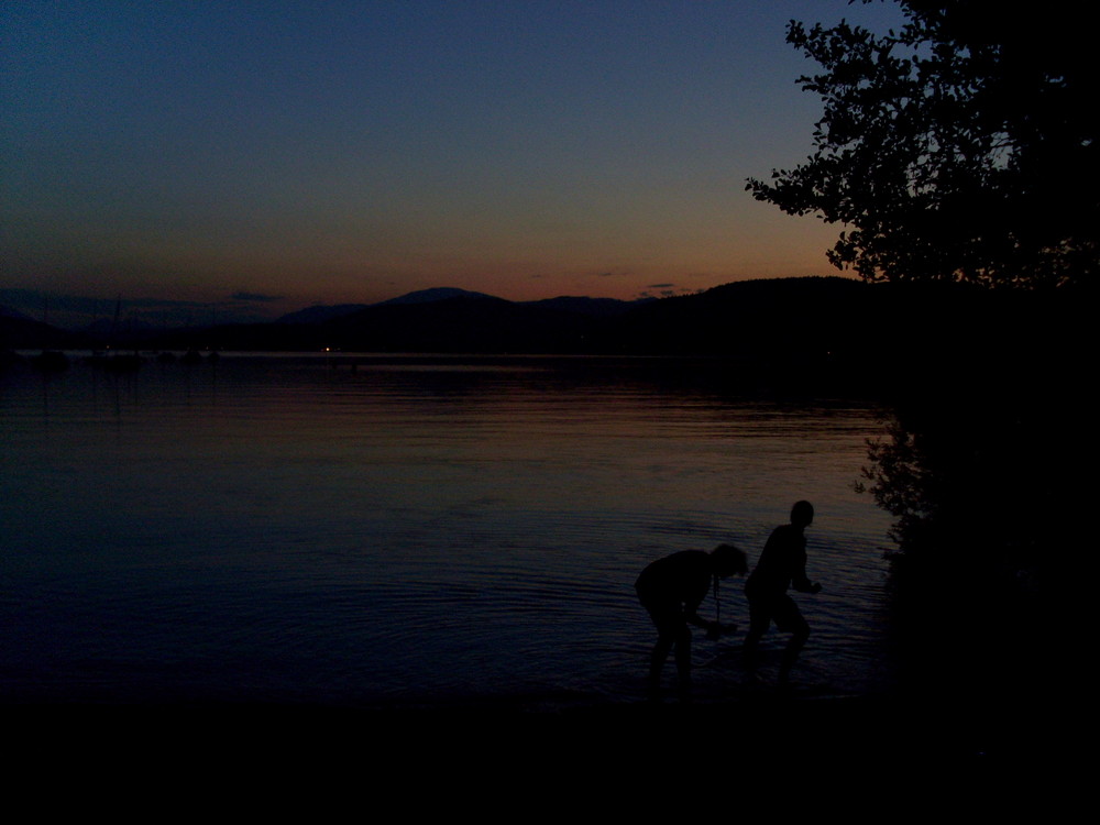 Abendstimmung am See