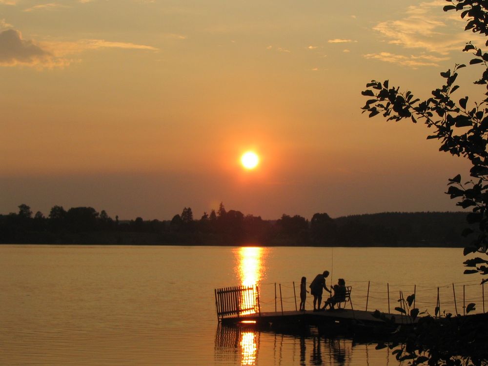 Abendstimmung am See