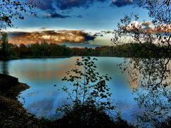 Abendstimmung am See