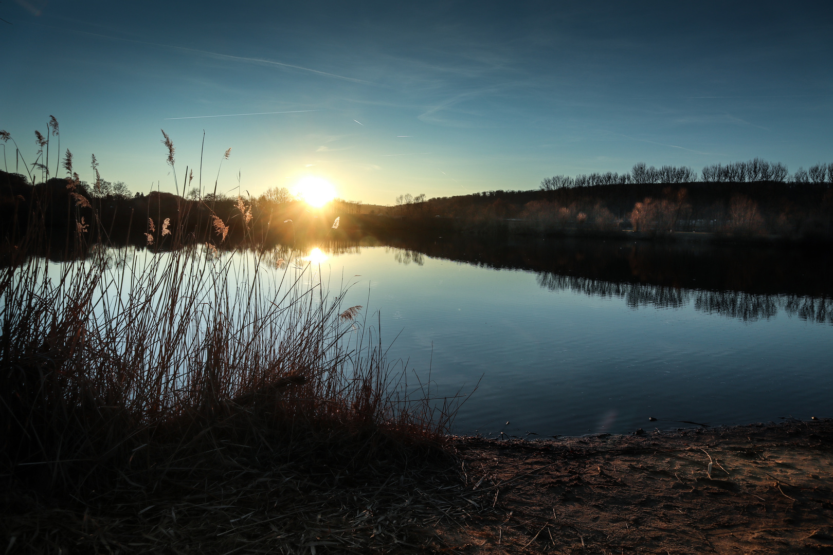 Abendstimmung am See