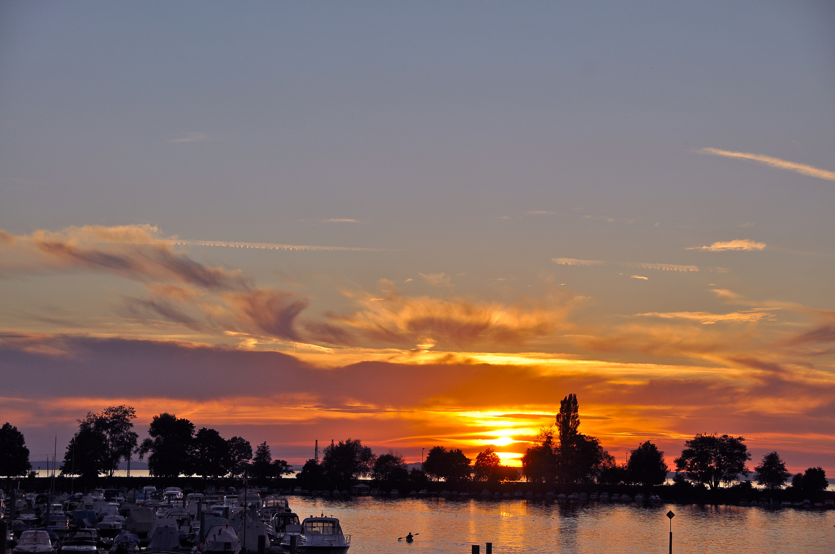 Abendstimmung am See