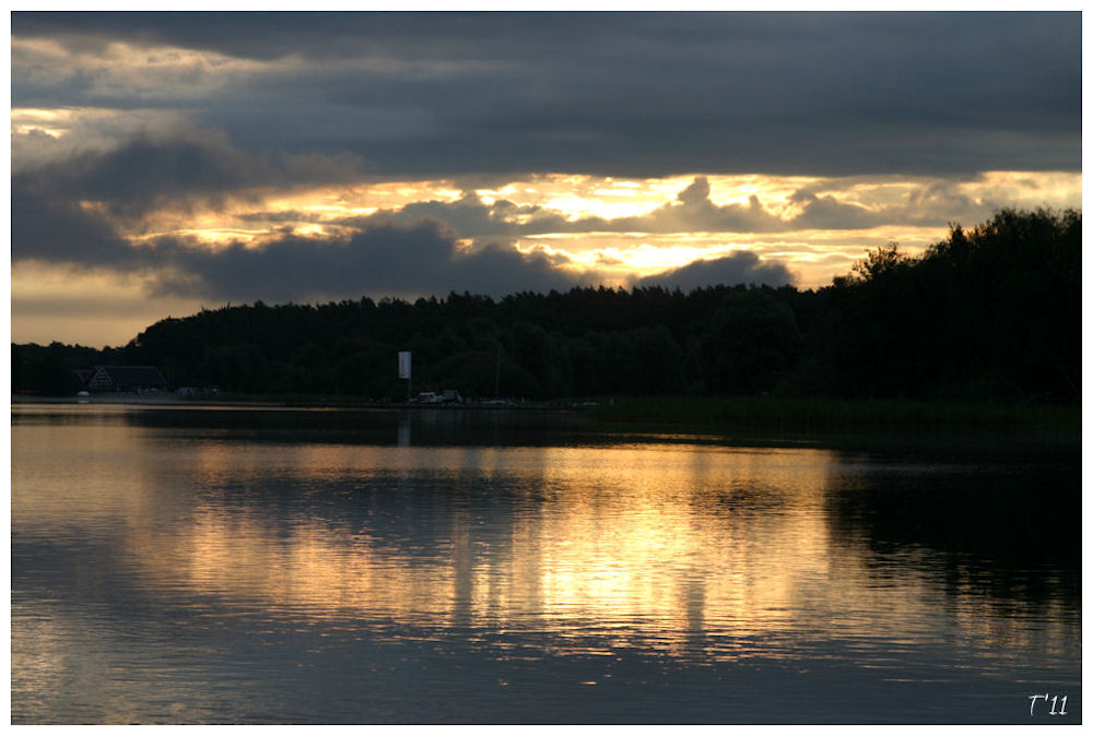 Abendstimmung am See