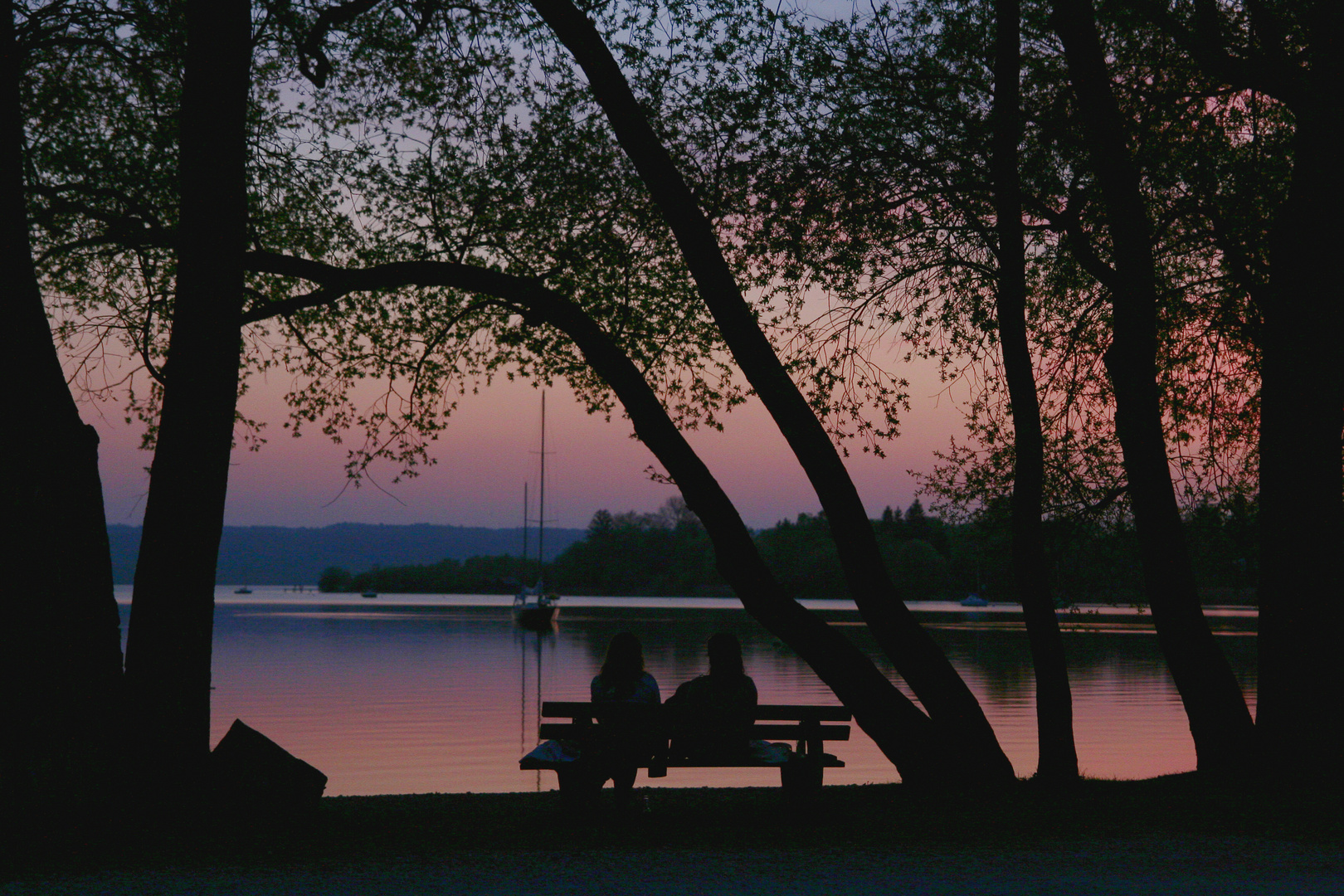 Abendstimmung am See