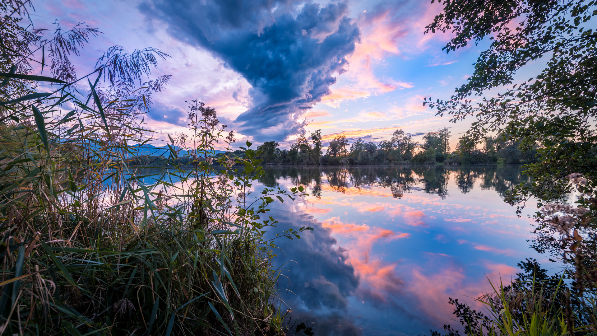 Abendstimmung am See