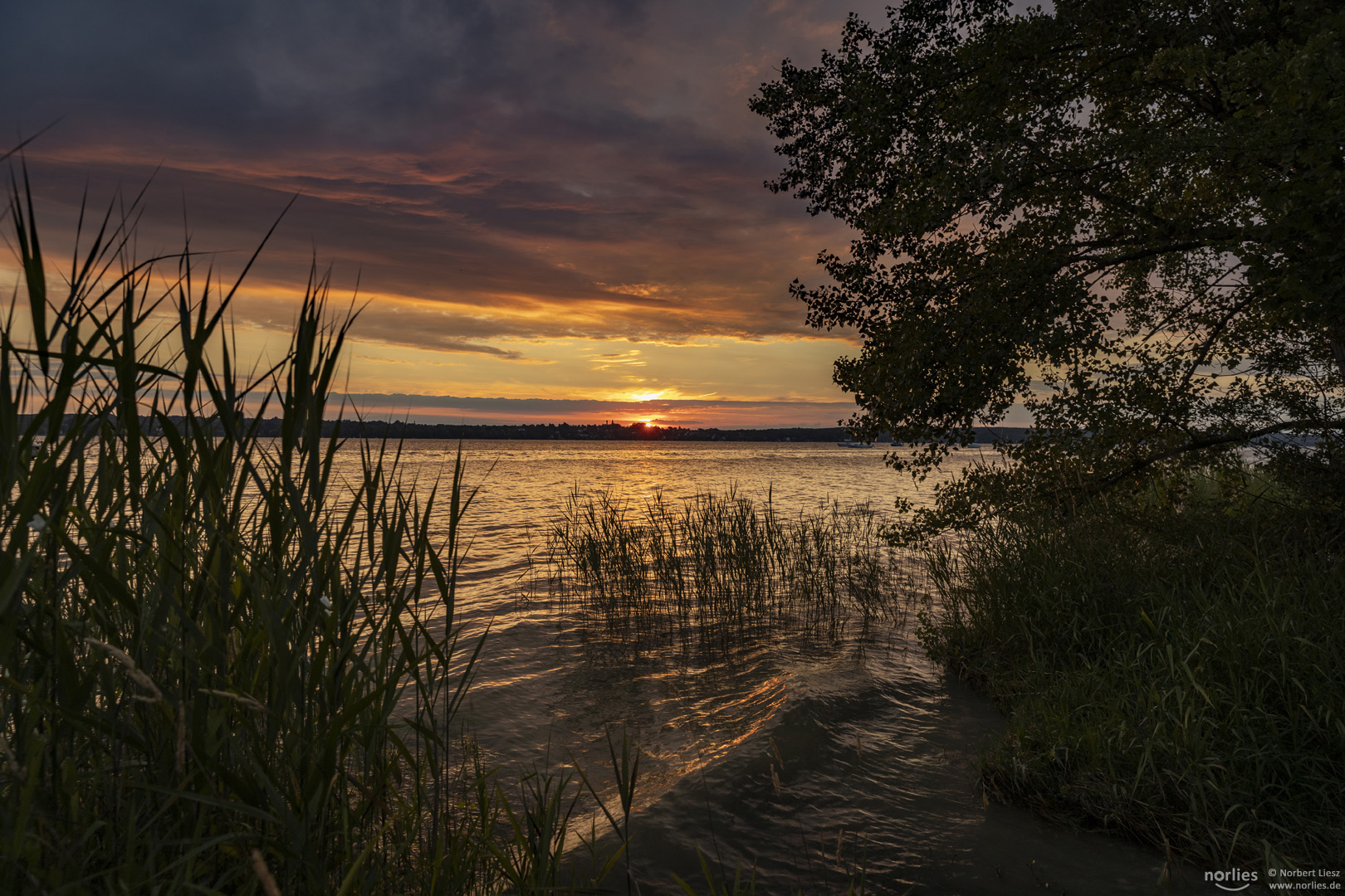 Abendstimmung am See