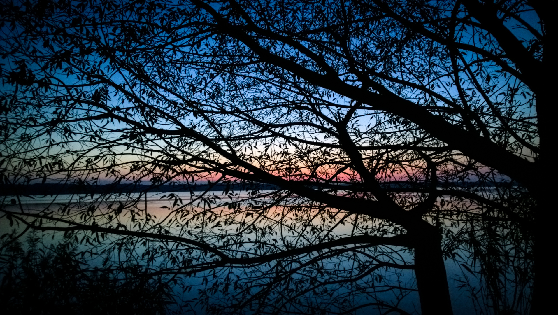 Abendstimmung am See