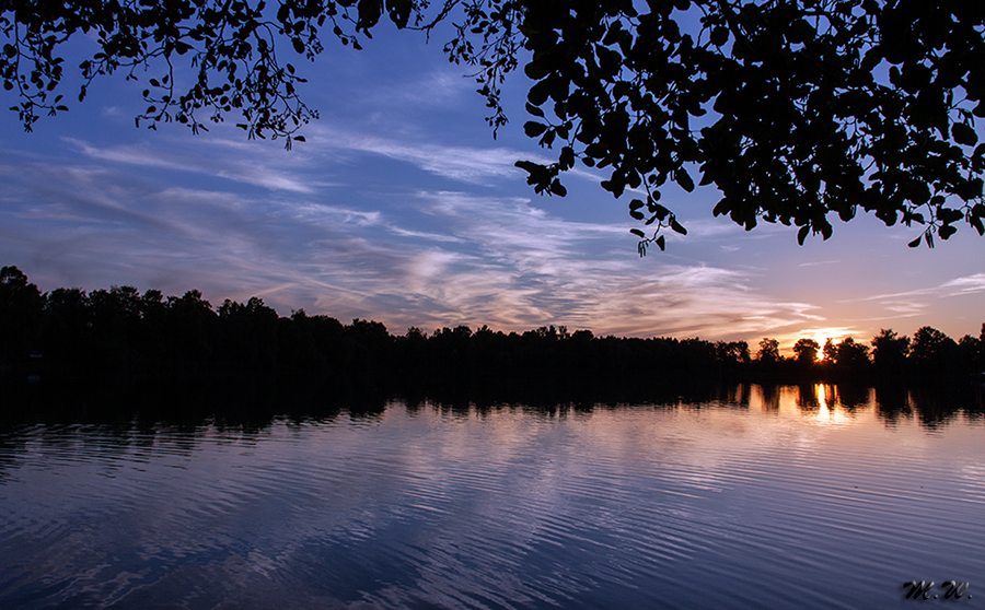 Abendstimmung am See