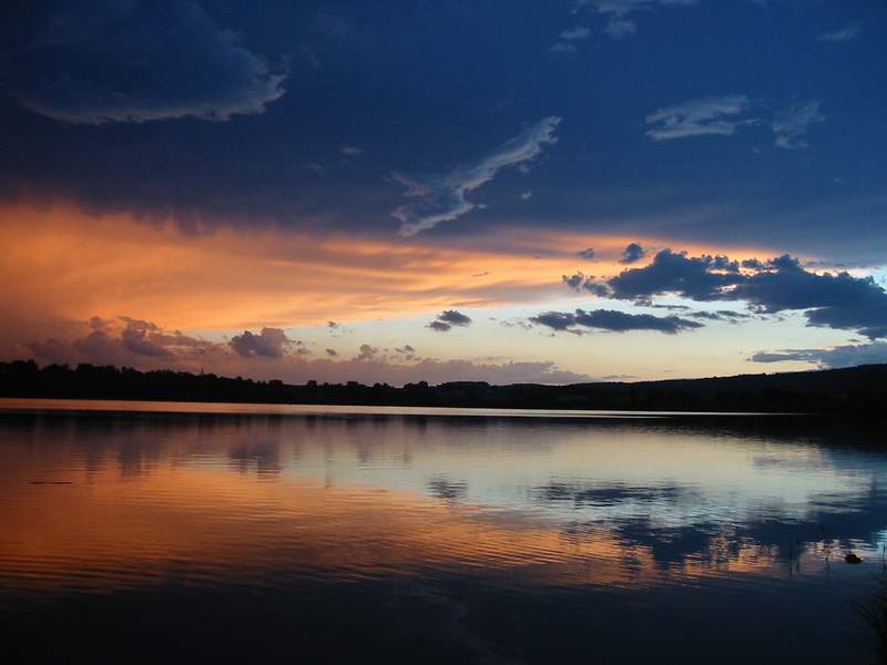 Abendstimmung am See