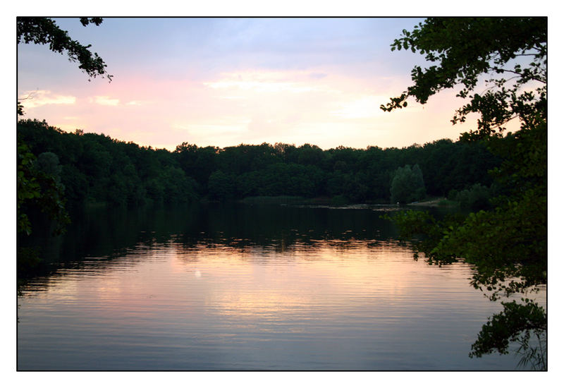 Abendstimmung am See