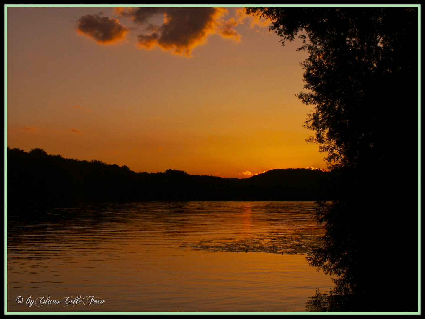 Abendstimmung am See