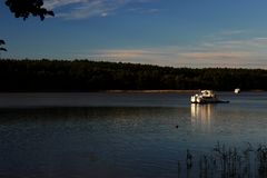 Abendstimmung am See