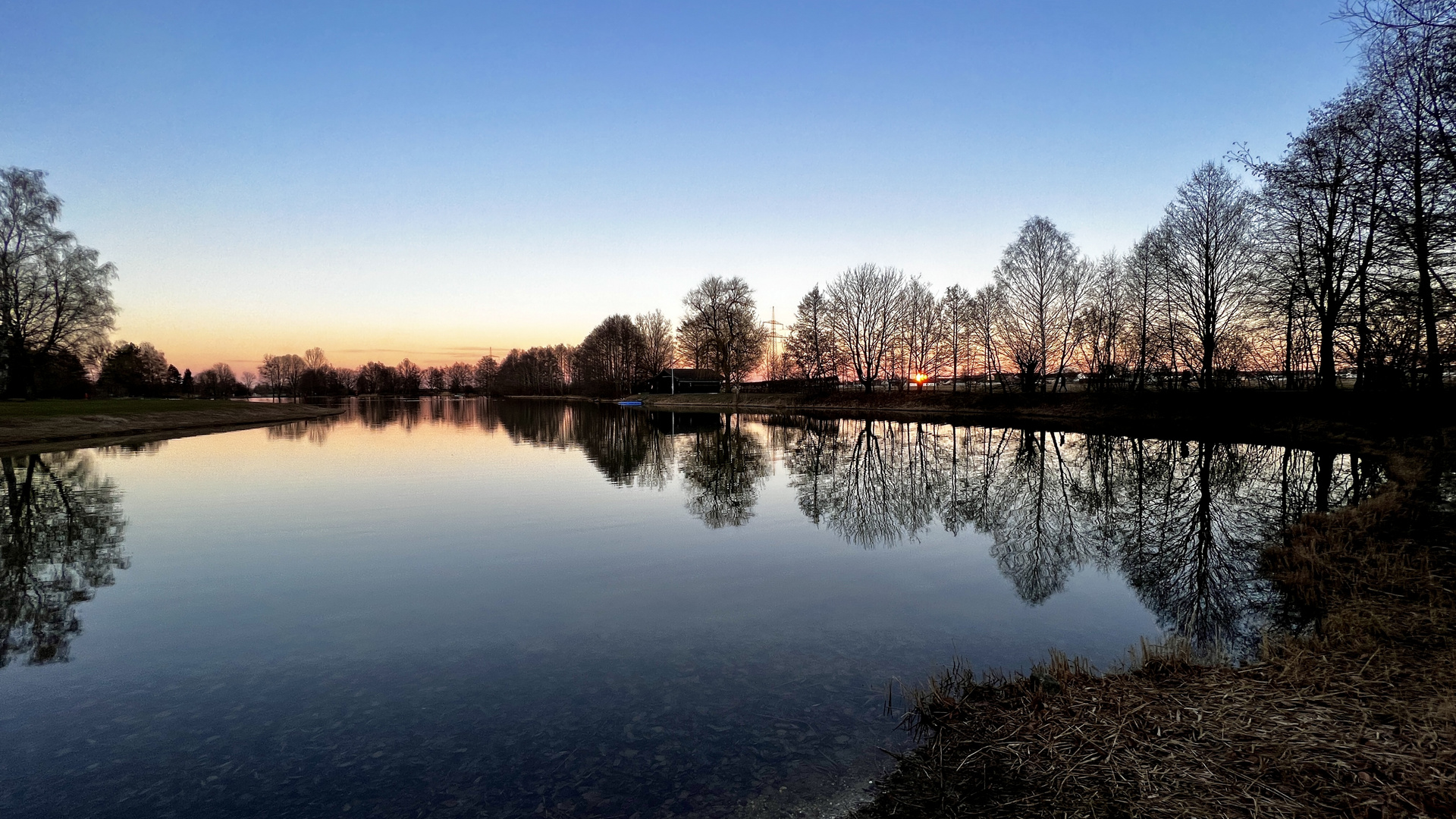 Abendstimmung am See