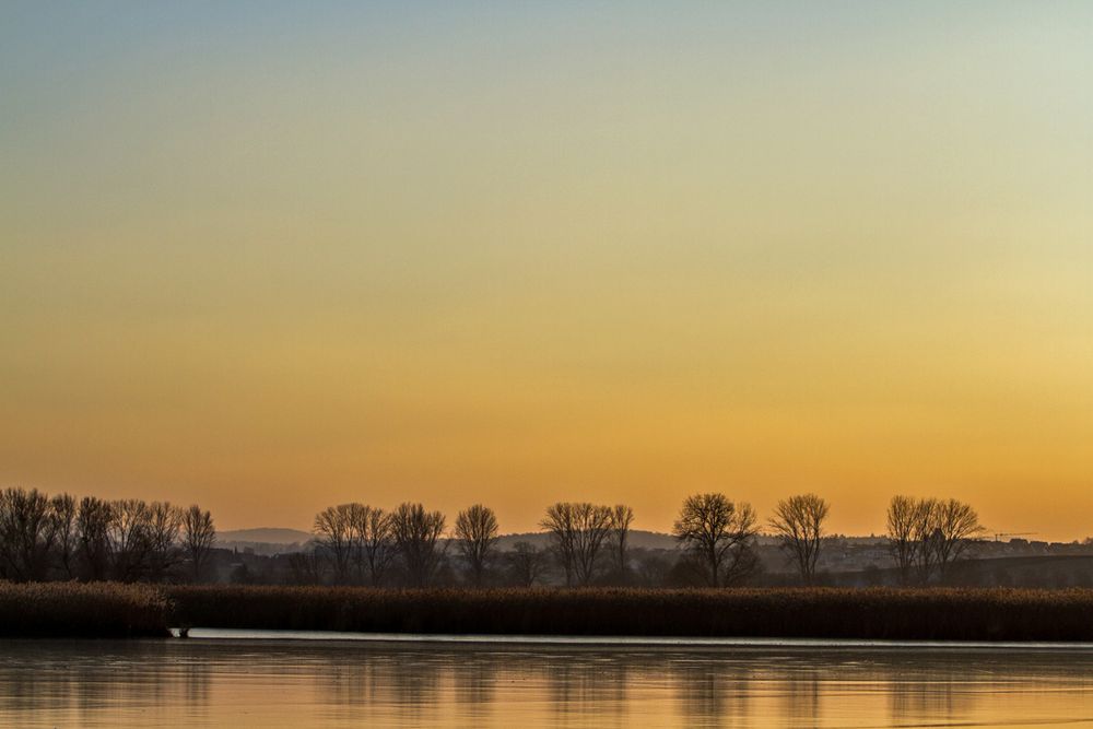 Abendstimmung am See