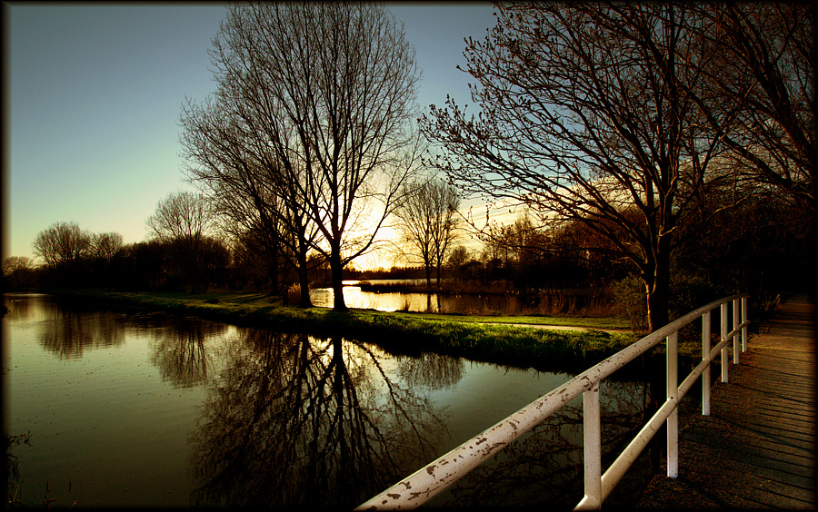 Abendstimmung am See