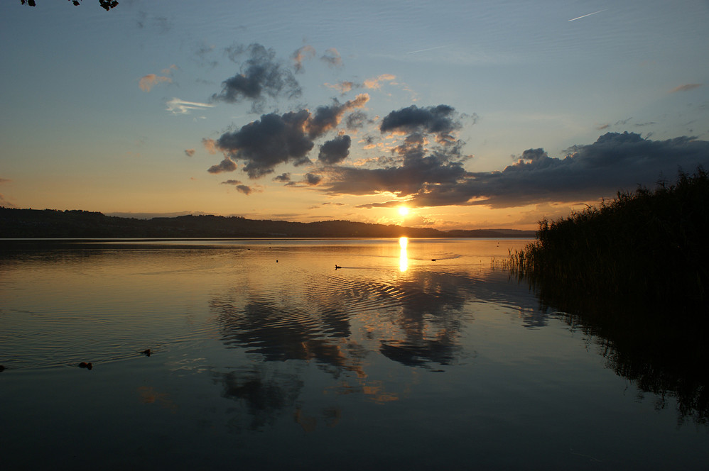 Abendstimmung am See