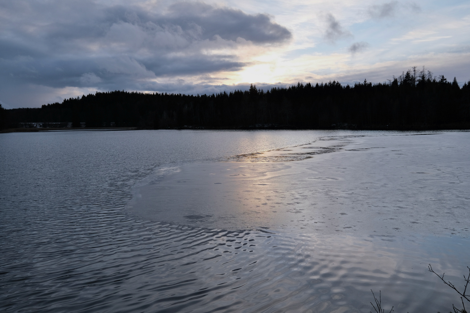 Abendstimmung am See