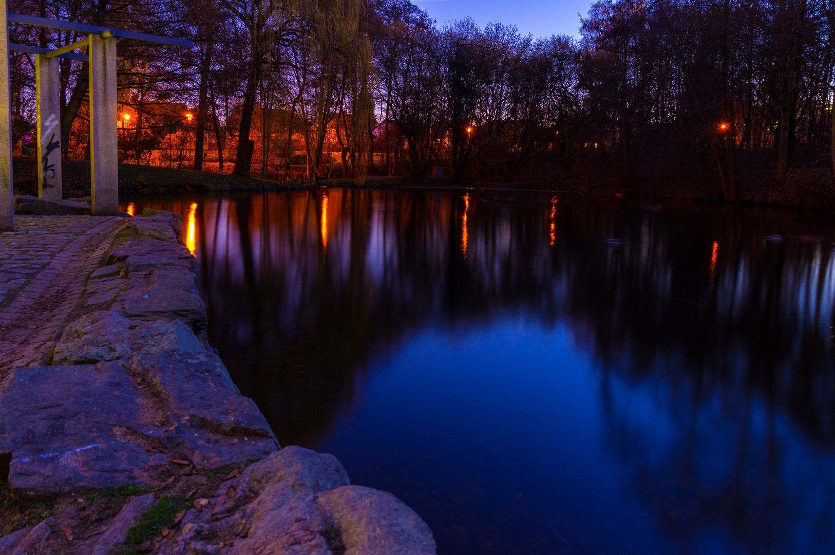 Abendstimmung am See