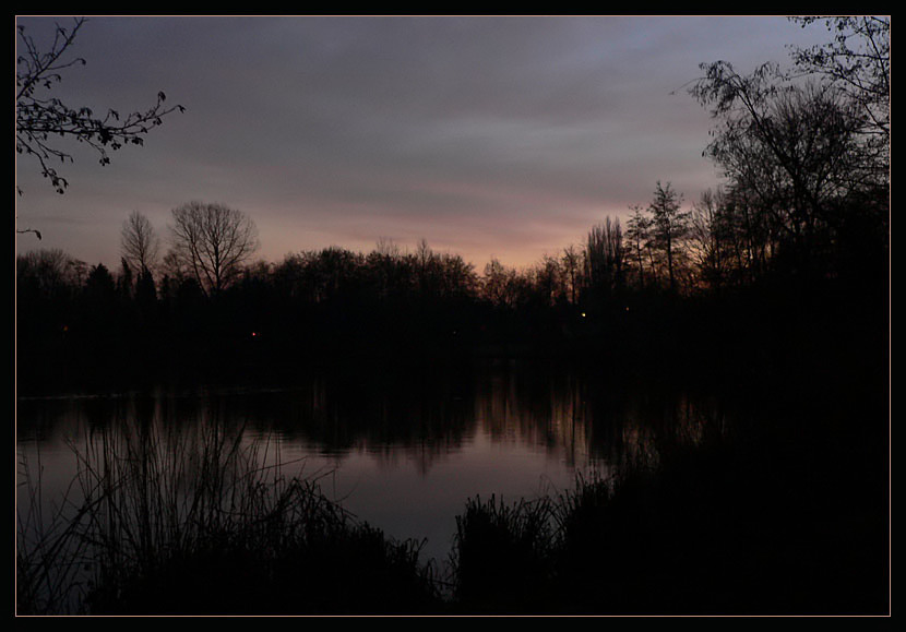 Abendstimmung am See