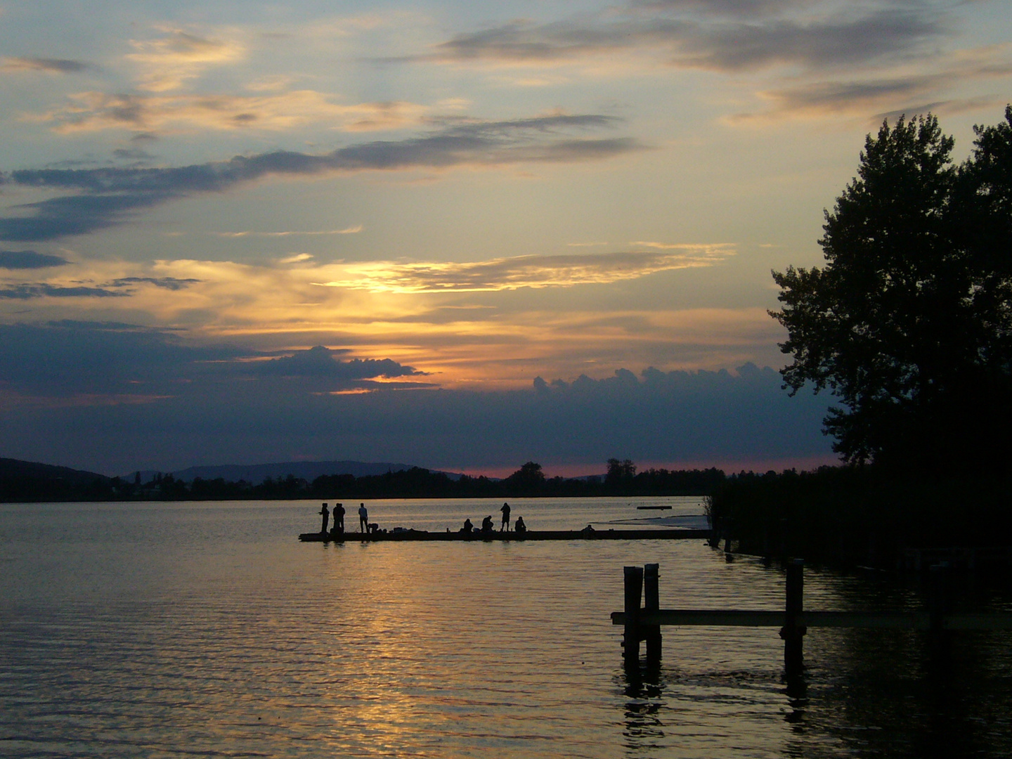 Abendstimmung am See