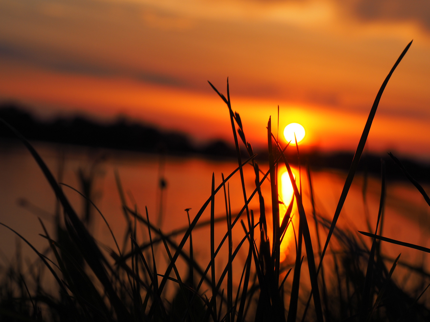 Abendstimmung am See