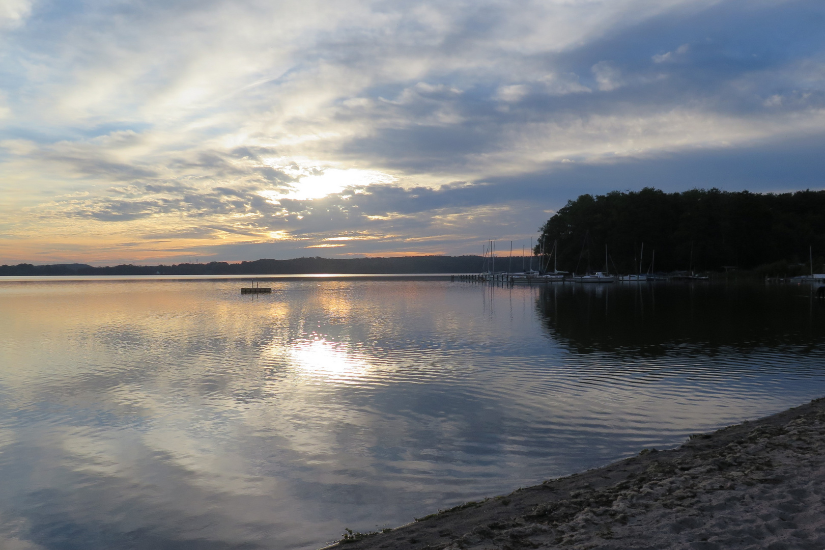 Abendstimmung am See