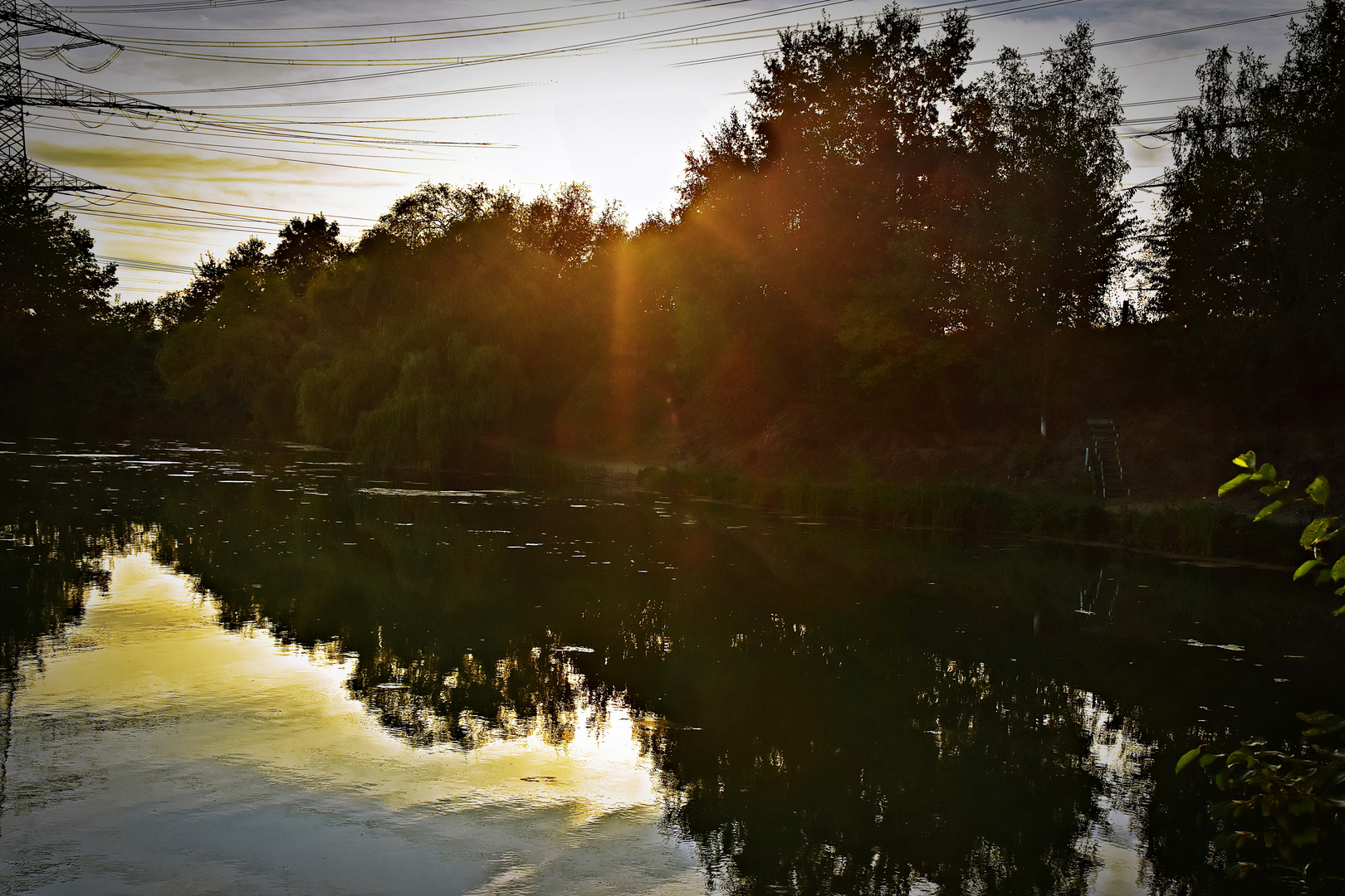 Abendstimmung am See