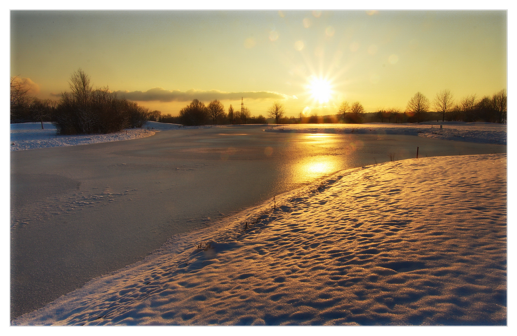 Abendstimmung am See