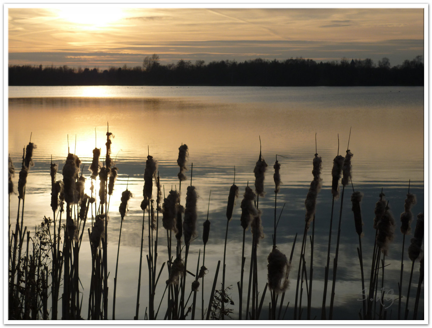 Abendstimmung am See