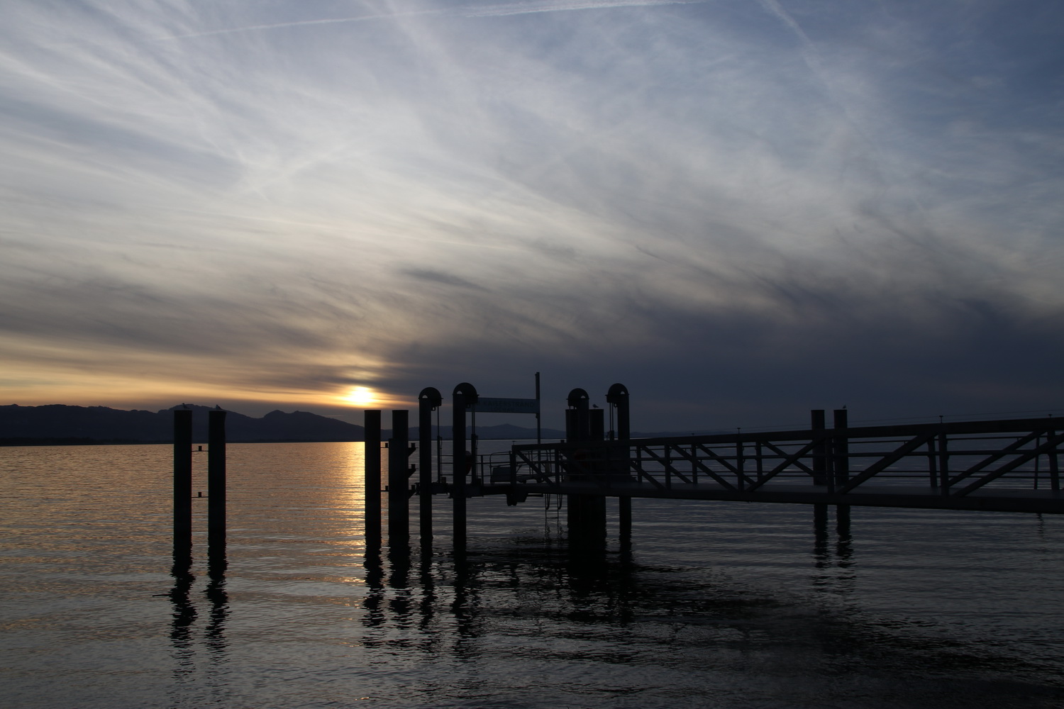 Abendstimmung am See