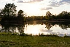 Abendstimmung am See