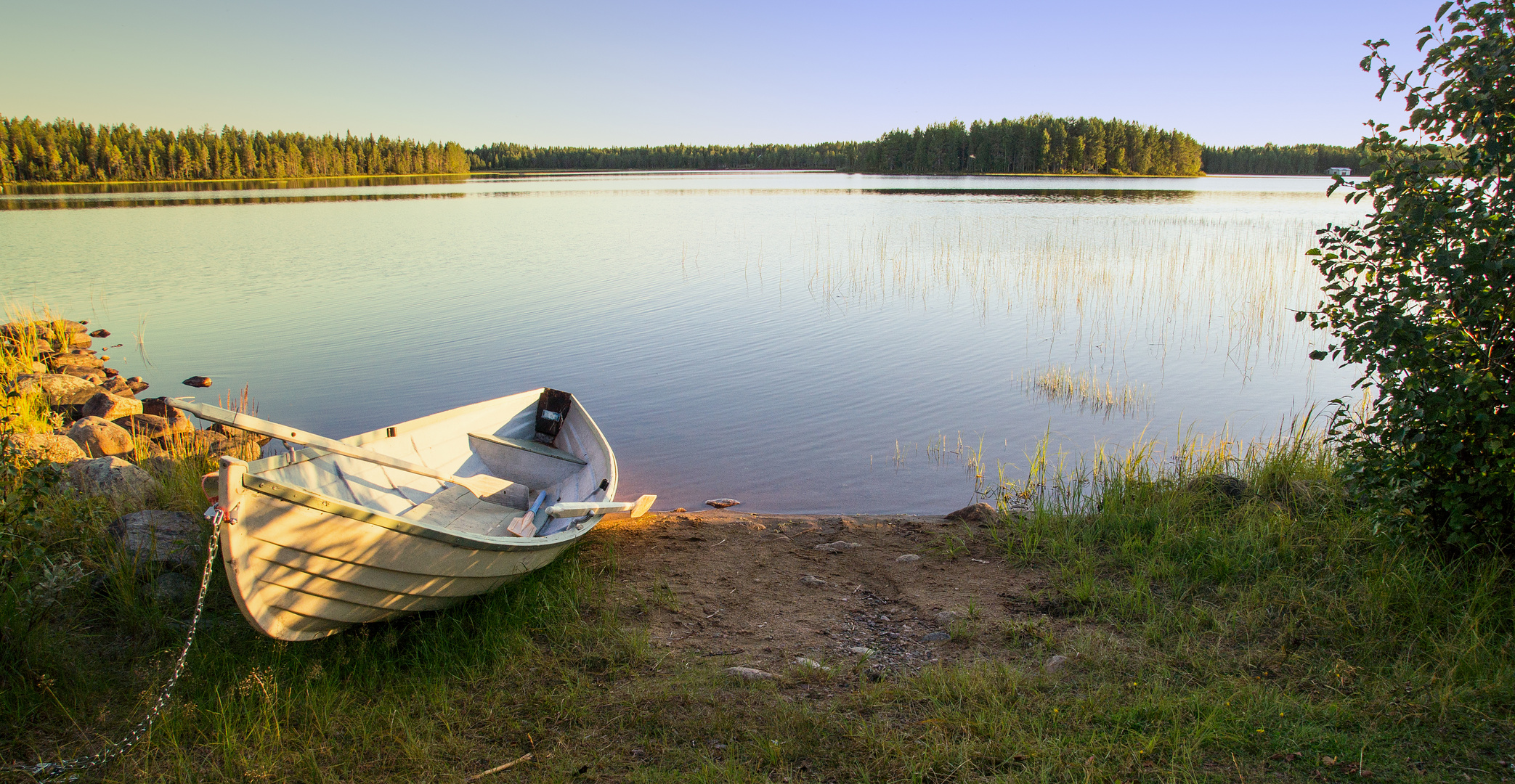 Abendstimmung am See