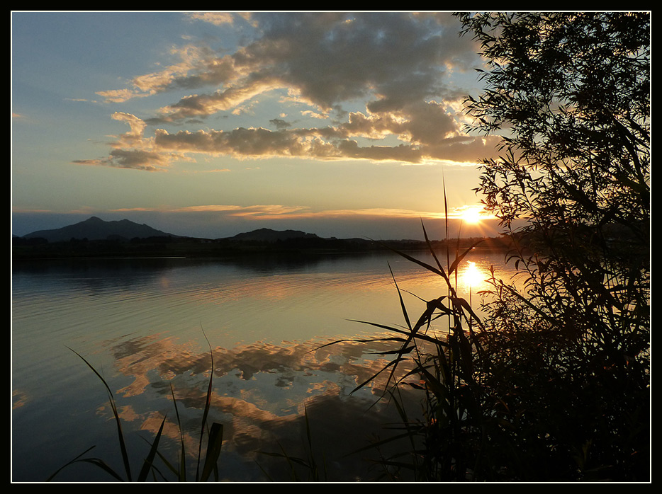 Abendstimmung am See