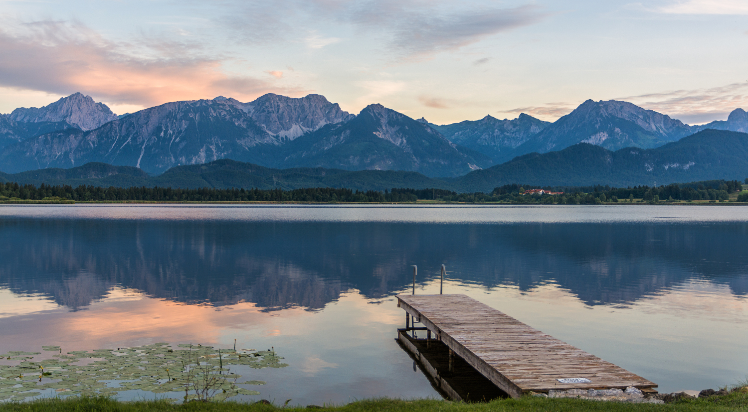 Abendstimmung am See