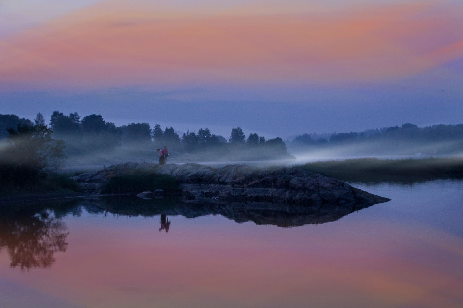 Abendstimmung am See