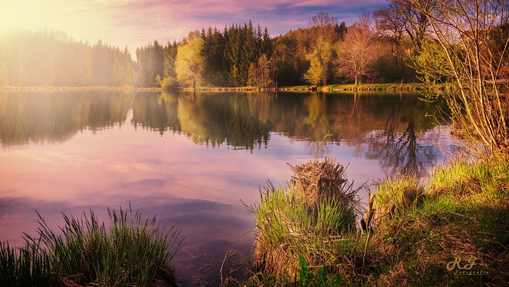 Abendstimmung am See