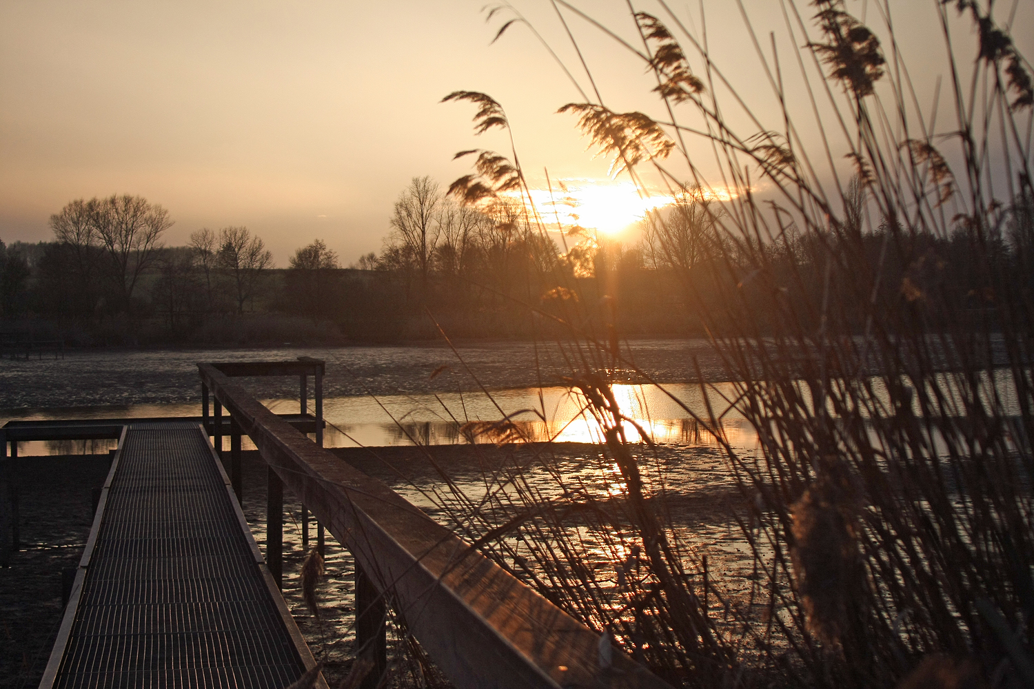 Abendstimmung am See