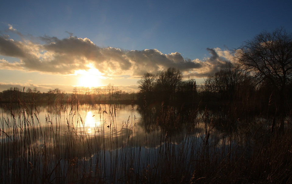 Abendstimmung am See