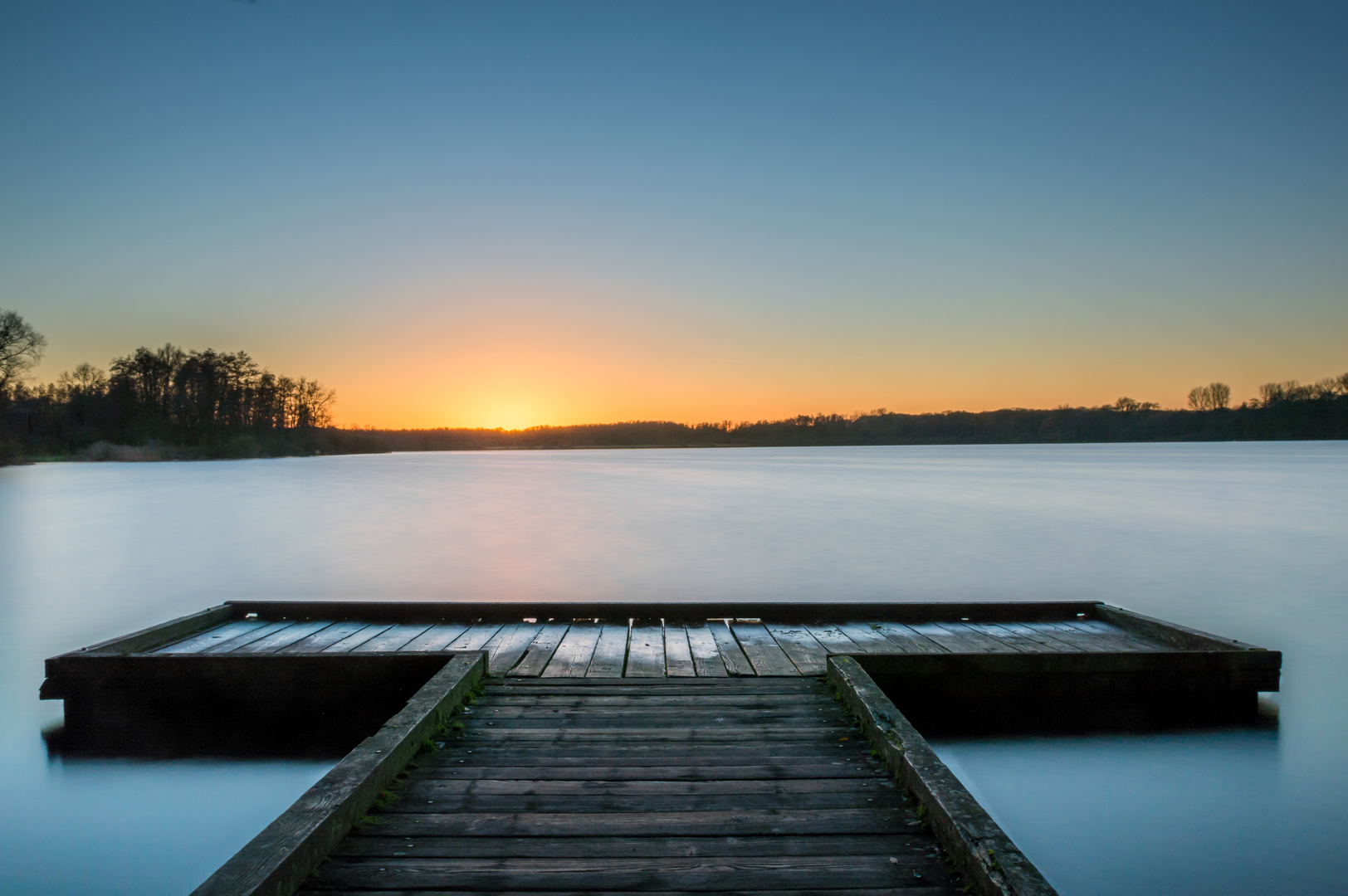 Abendstimmung am See