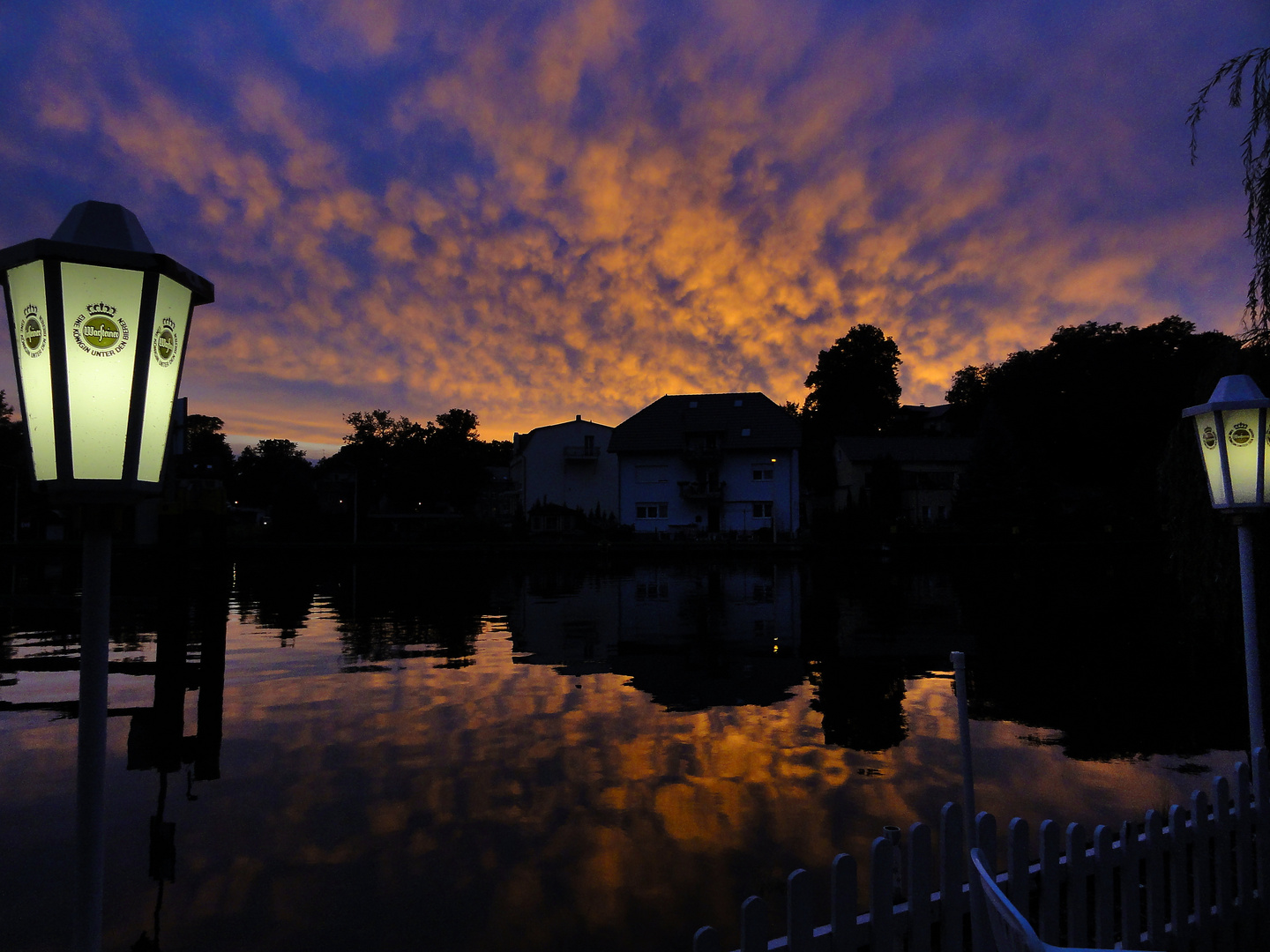 Abendstimmung am See