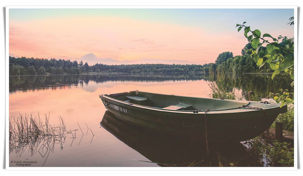 *** Abendstimmung am See *** 