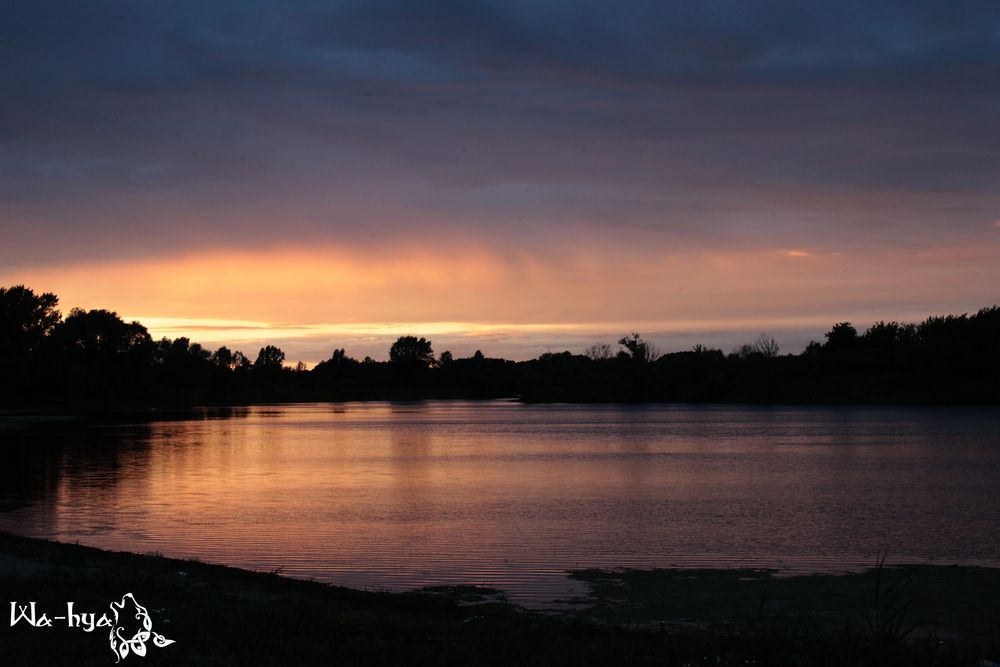 Abendstimmung am See