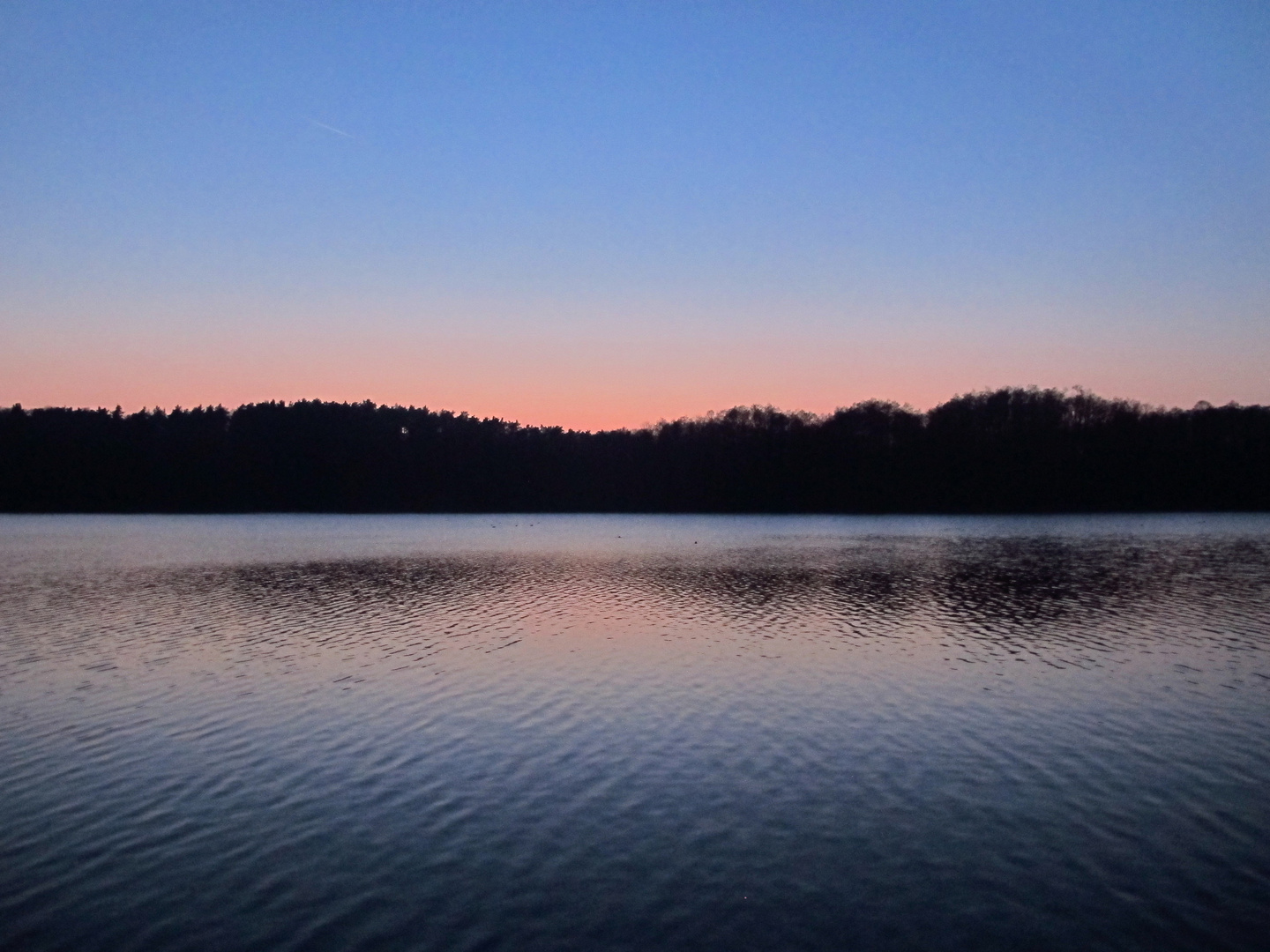 Abendstimmung am See