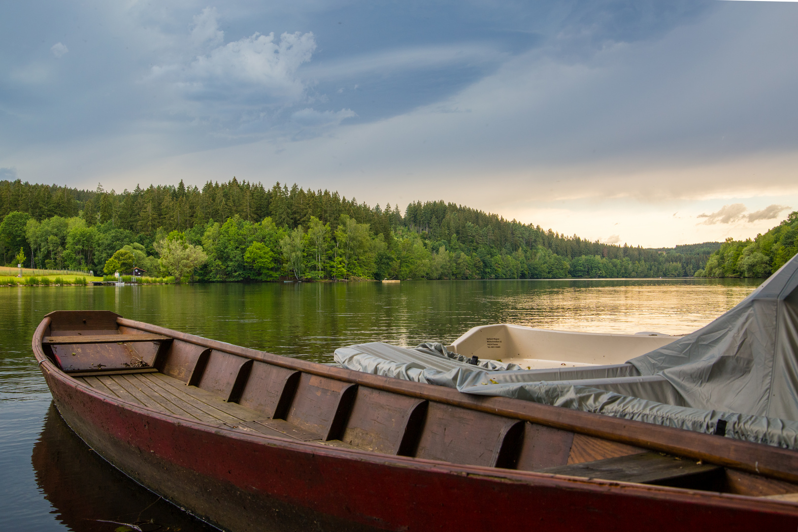 Abendstimmung am See