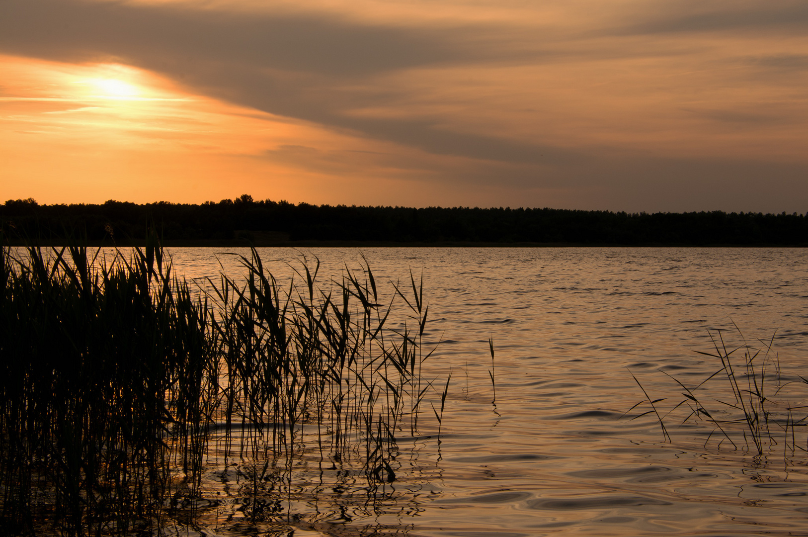 Abendstimmung am See