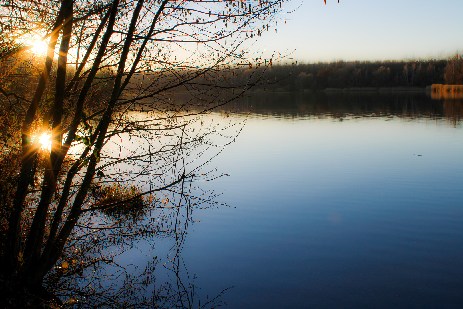 Abendstimmung am See