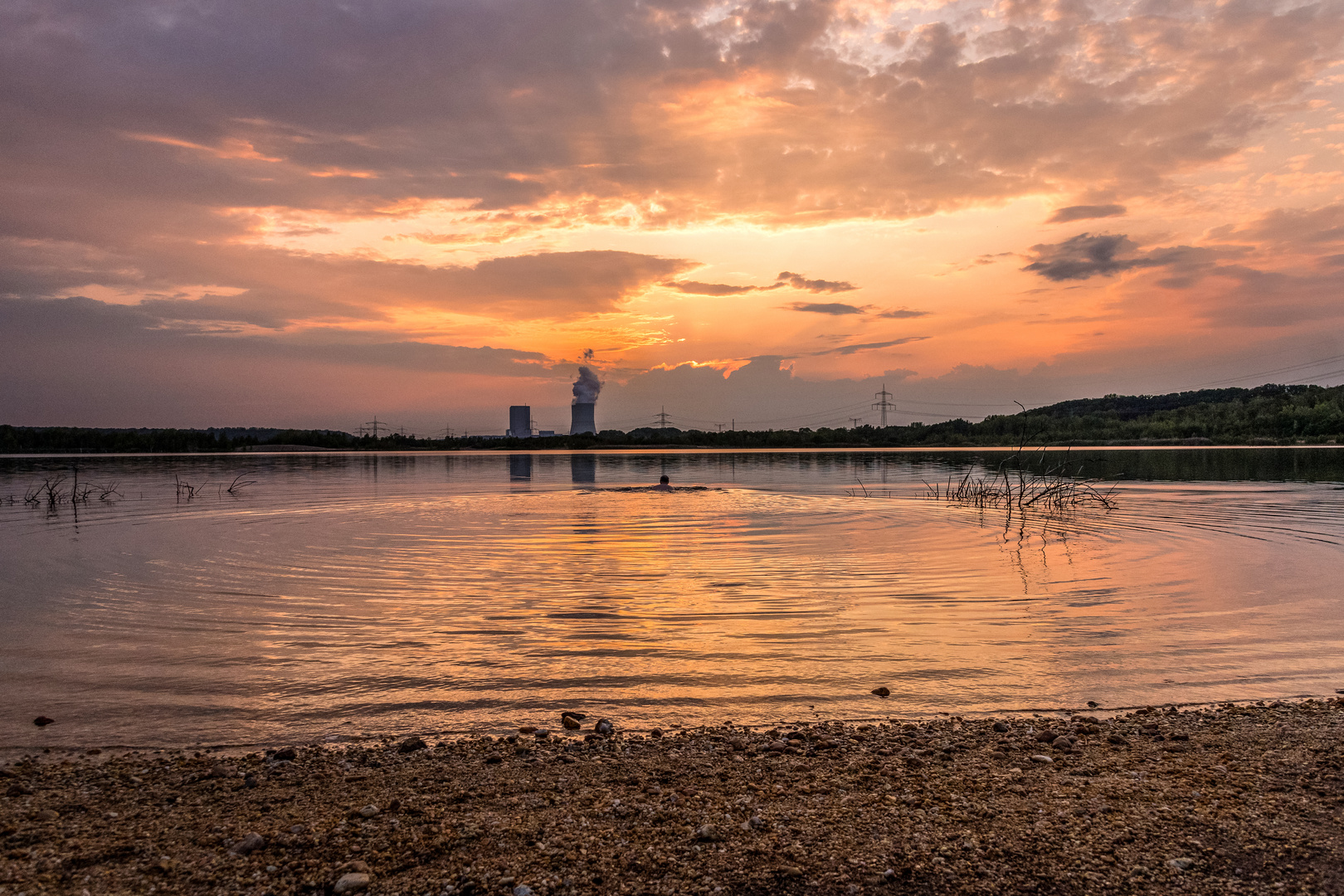 Abendstimmung am See